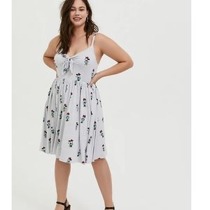 Torrid size 4 Minnie mouse dress
